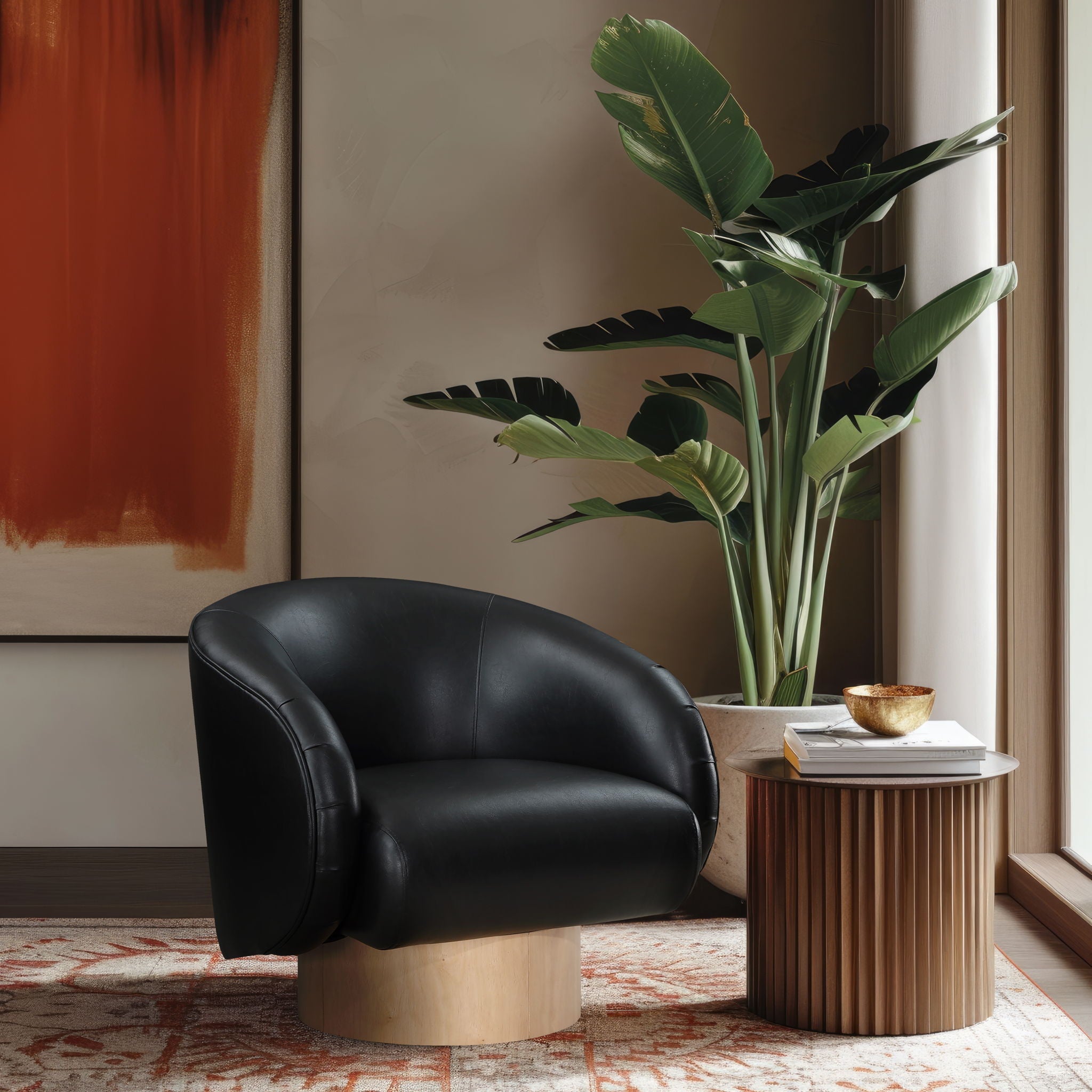 Gibson - Swivel Accent Chair - Urban Living Furniture (Los Angeles, CA)