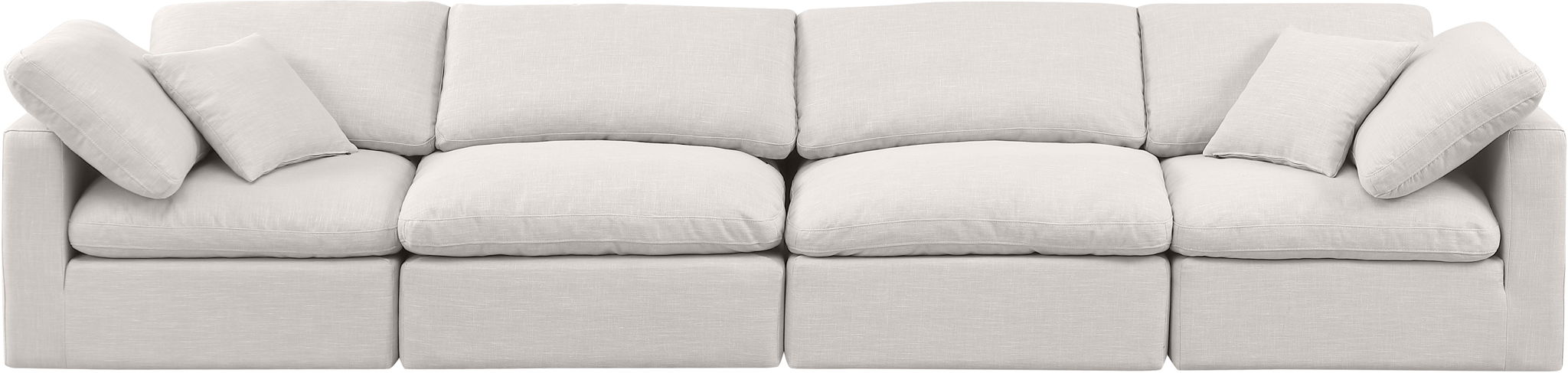 Indulge - Linen 4 Seat Modular Sofa - Urban Living Furniture (Los Angeles, CA)