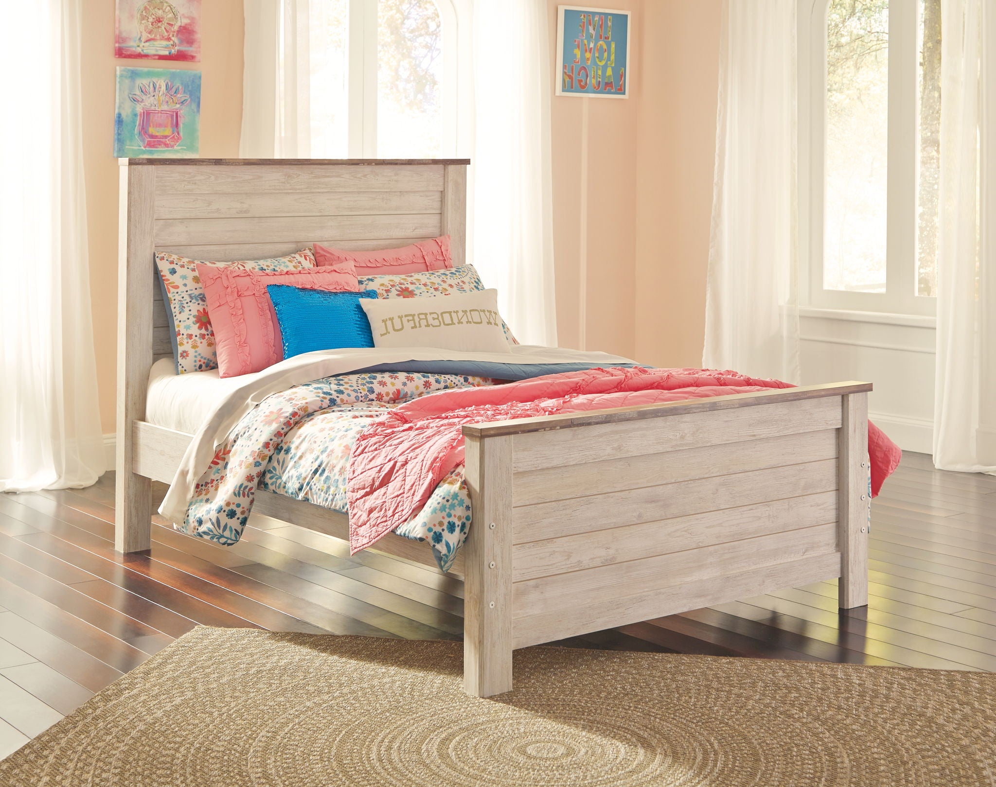 Willowton - Panel Bed - Urban Living Furniture (Los Angeles, CA)