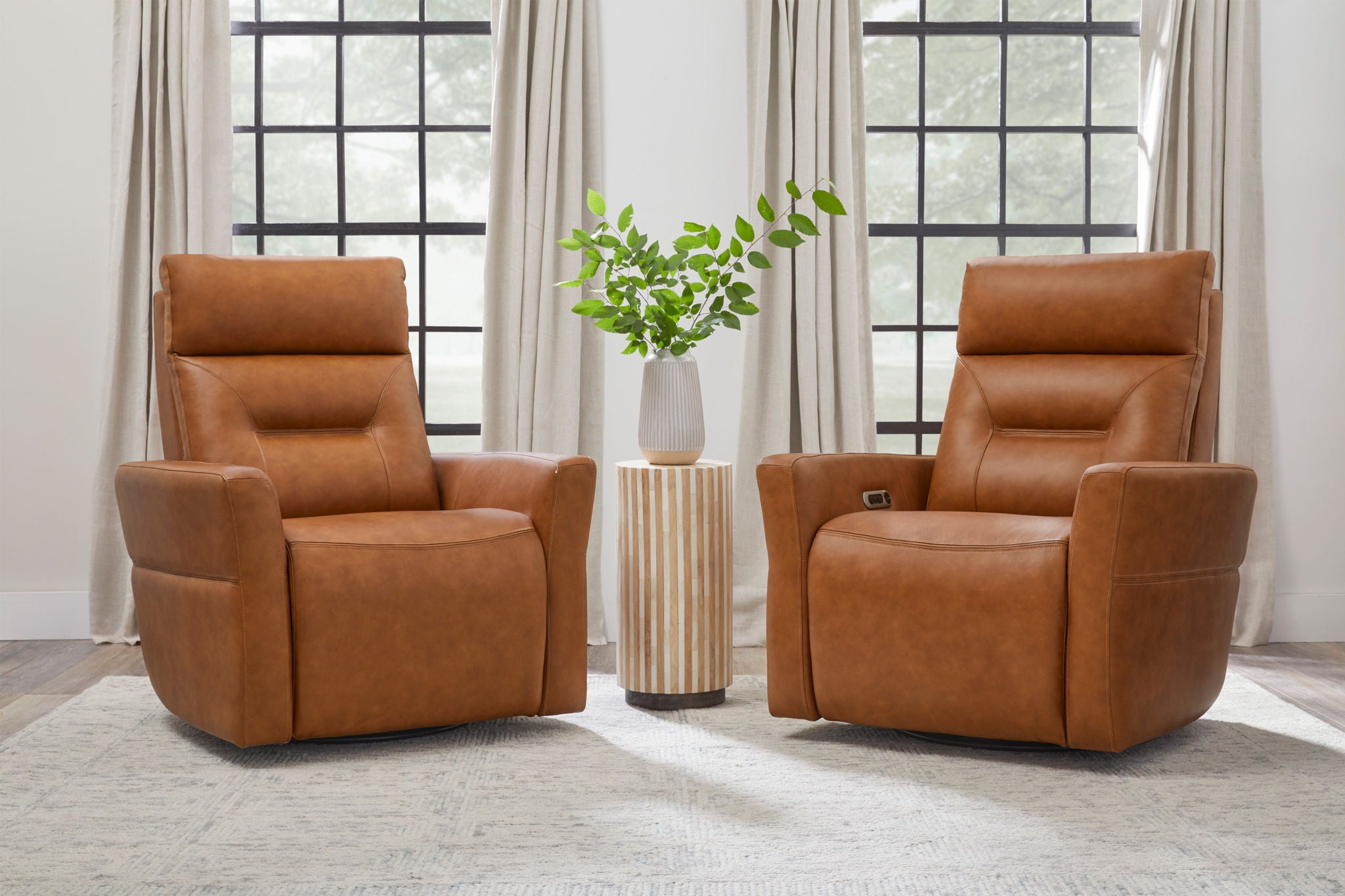 Remmington - Power Swivel Glider Recliner - Urban Living Furniture (Los Angeles, CA)