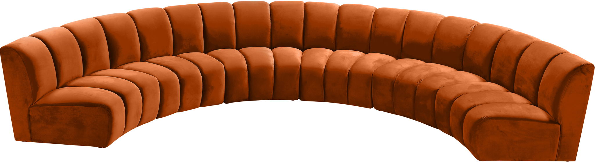 Infinity - 6 Piece Velvet Modular Sectional - Urban Living Furniture (Los Angeles, CA)