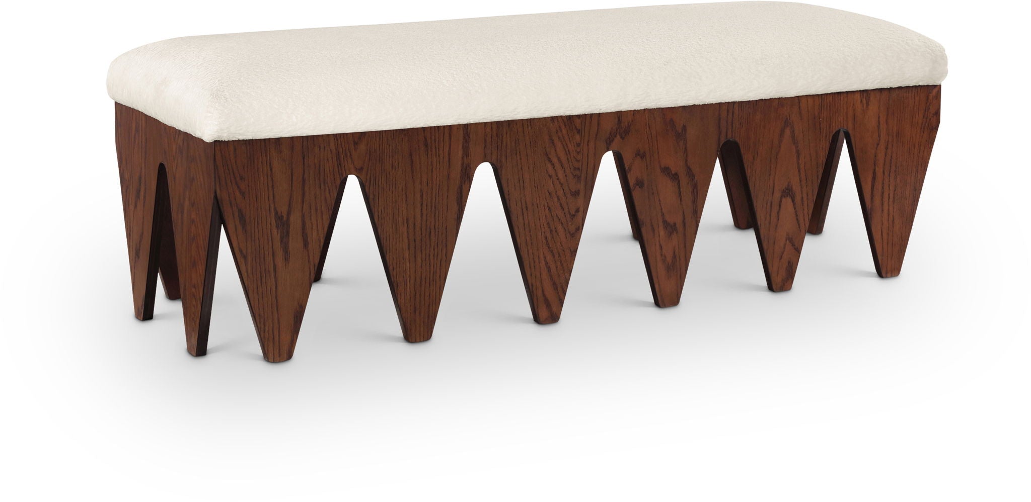 Altair - Bench - Dark Brown Base - Urban Living Furniture (Los Angeles, CA)