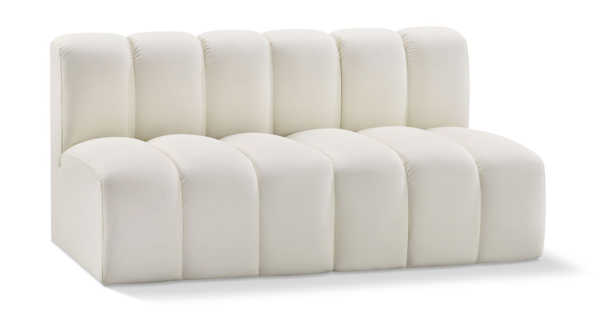 Arc - Faux Leather 2 Seats Modular Sofa - Urban Living Furniture (Los Angeles, CA)