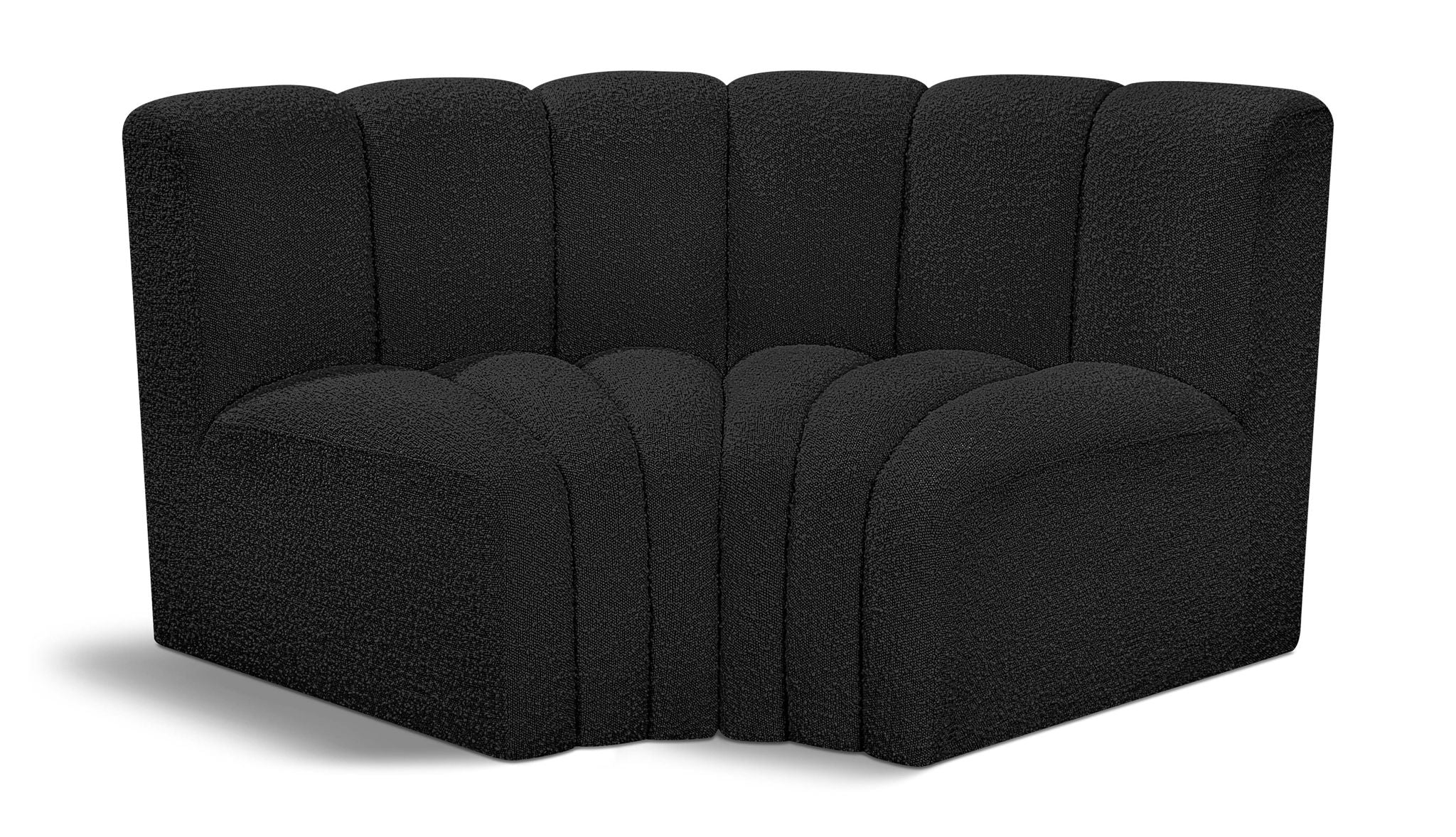 Arc - Boucle Fabric 2 Piece Modular Sofa - Urban Living Furniture (Los Angeles, CA)