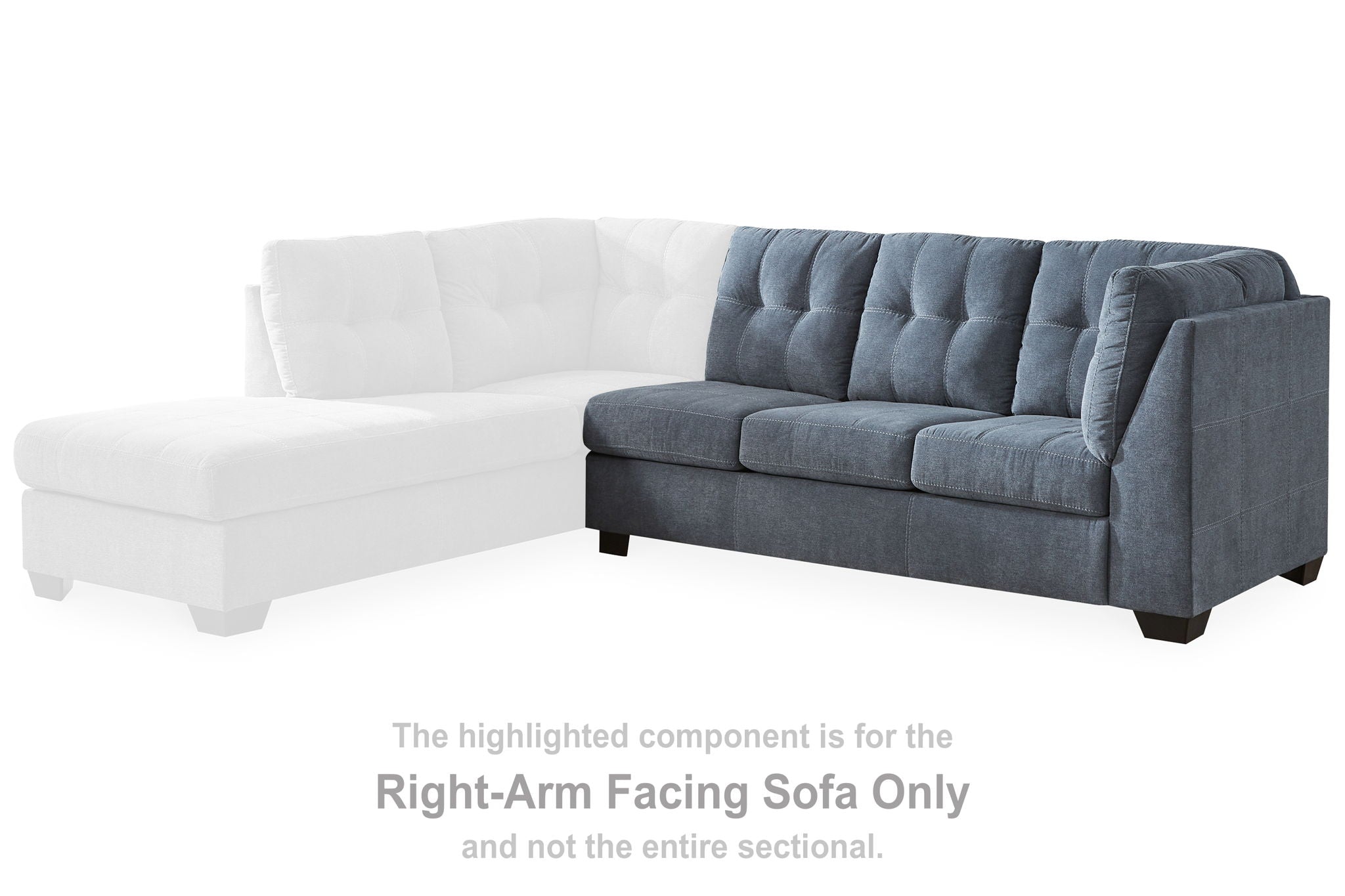 Marleton - Denim - Raf Sofa - Urban Living Furniture (Los Angeles, CA)