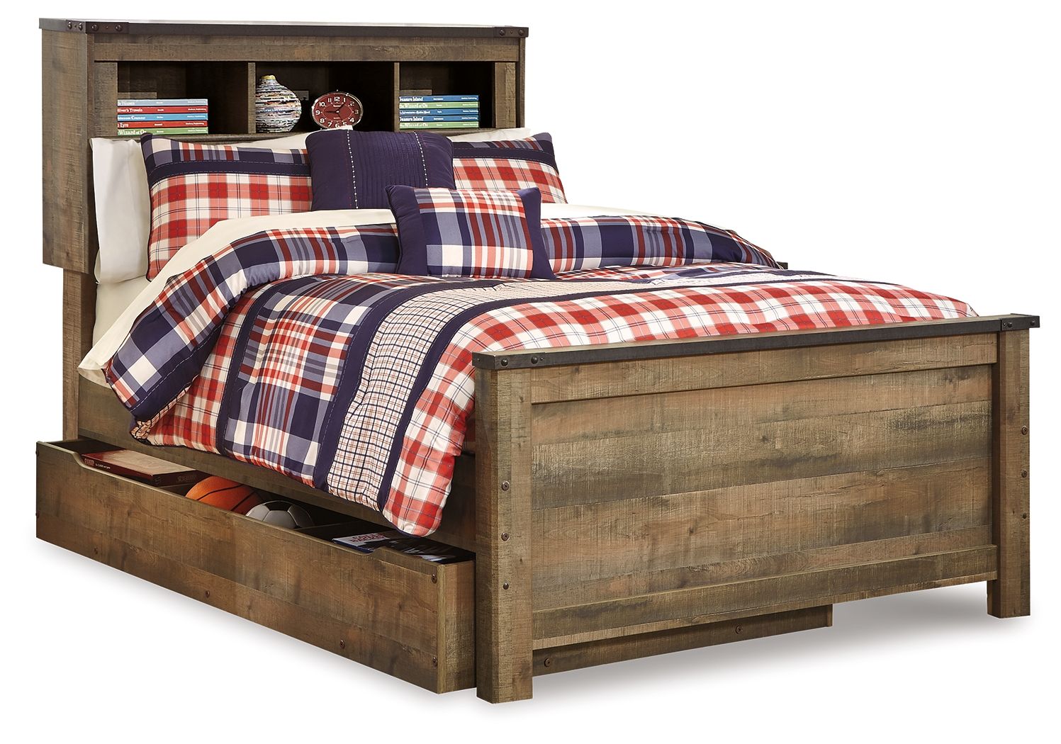 Trinell - Bookcase Storage Bed - Urban Living Furniture (Los Angeles, CA)