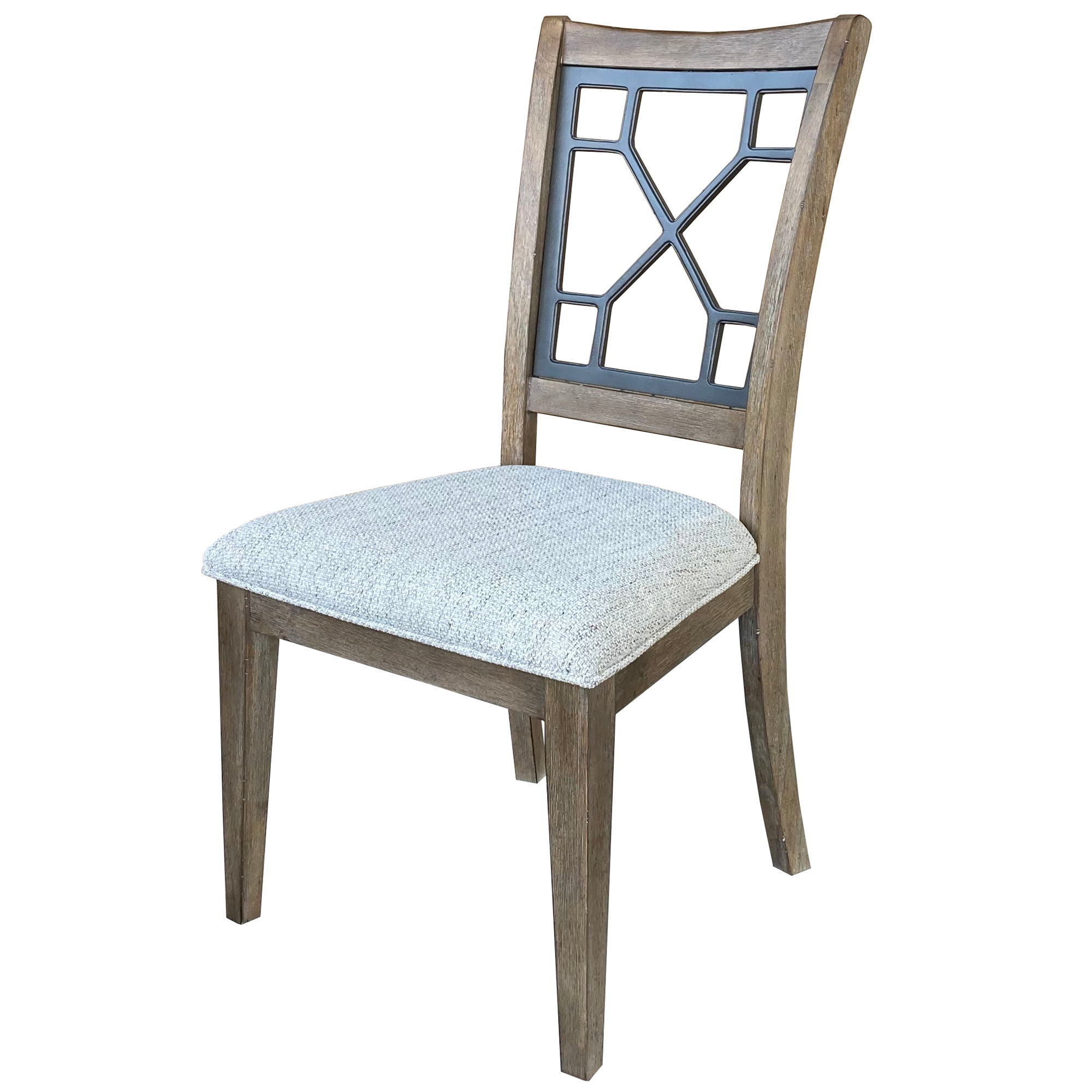 Sundance Dining - Grid Back Dining Chair (Set of 2) - Sandstone - Urban Living Furniture (Los Angeles, CA)