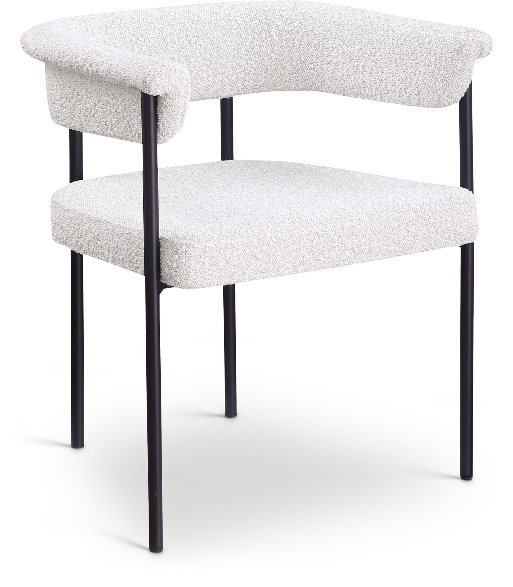 Malin - Boucle Dining Chair (Set of 2) - Urban Living Furniture (Los Angeles, CA)
