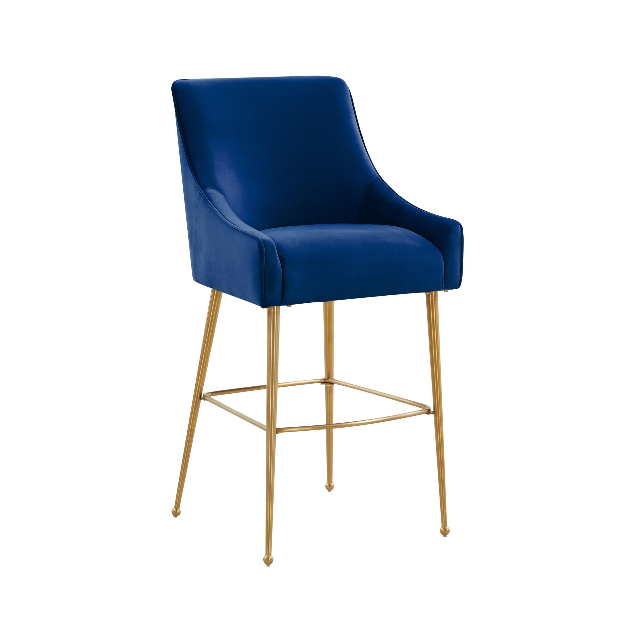 Beatrix - Velvet Stool - Urban Living Furniture (Los Angeles, CA)