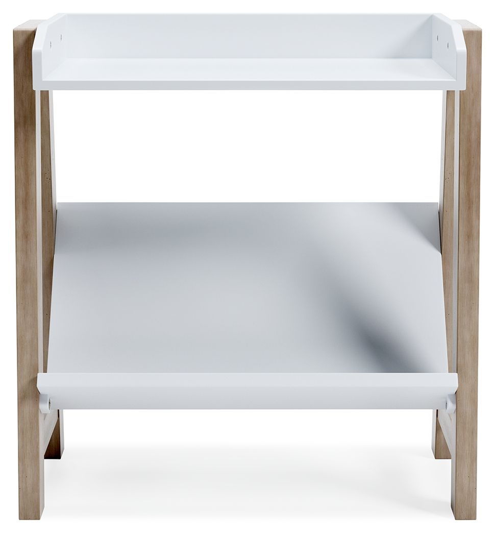 Blariden - White / Tan - Small Bookcase - Urban Living Furniture (Los Angeles, CA)