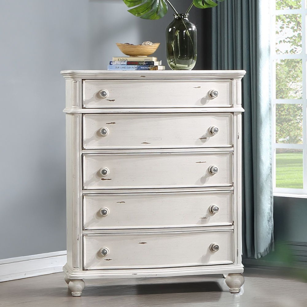 Jaqueline - Chest - Antique White - Urban Living Furniture (Los Angeles, CA)
