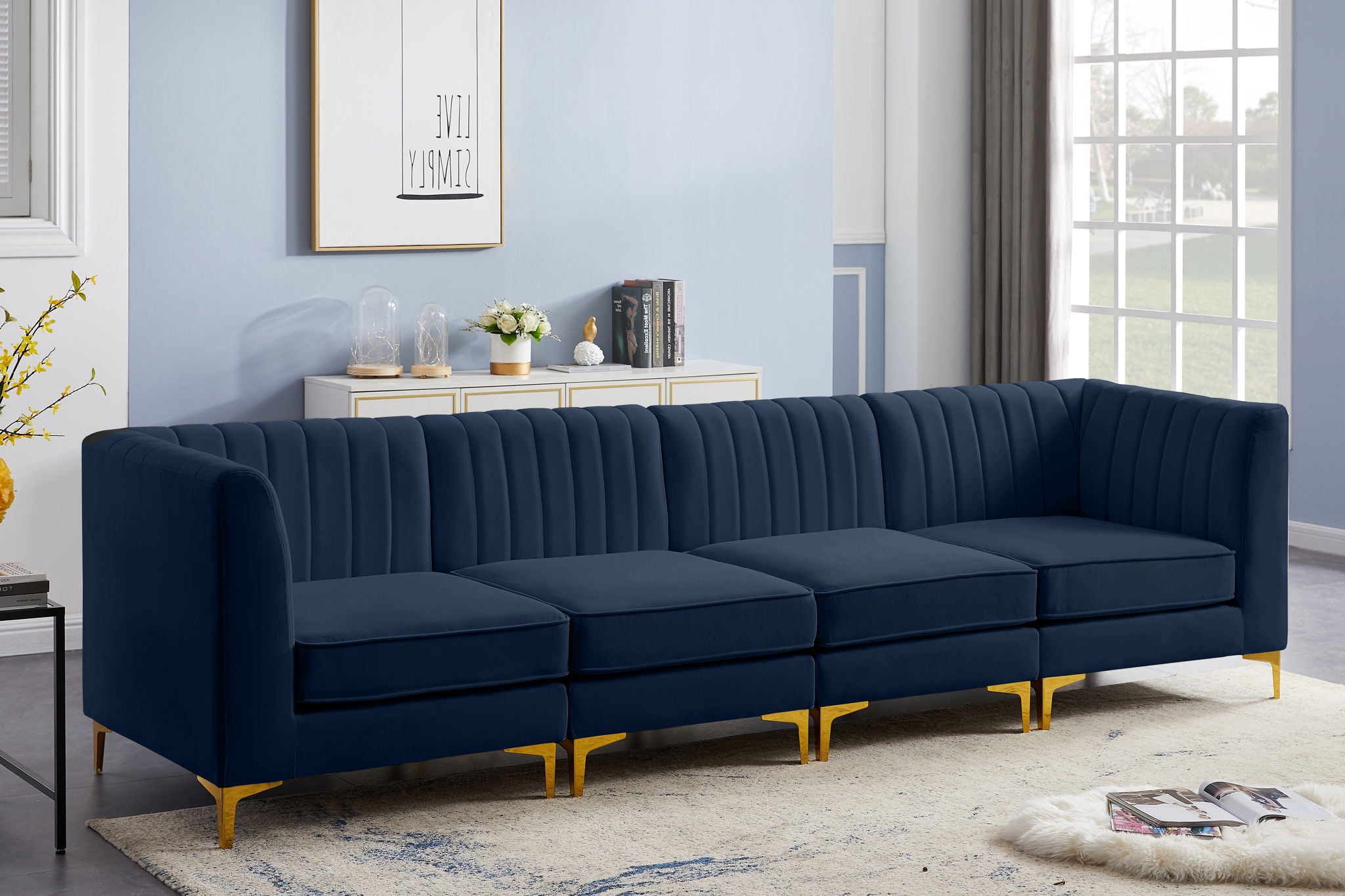 Alina - Modular 4 Seat Sofa - Urban Living Furniture (Los Angeles, CA)
