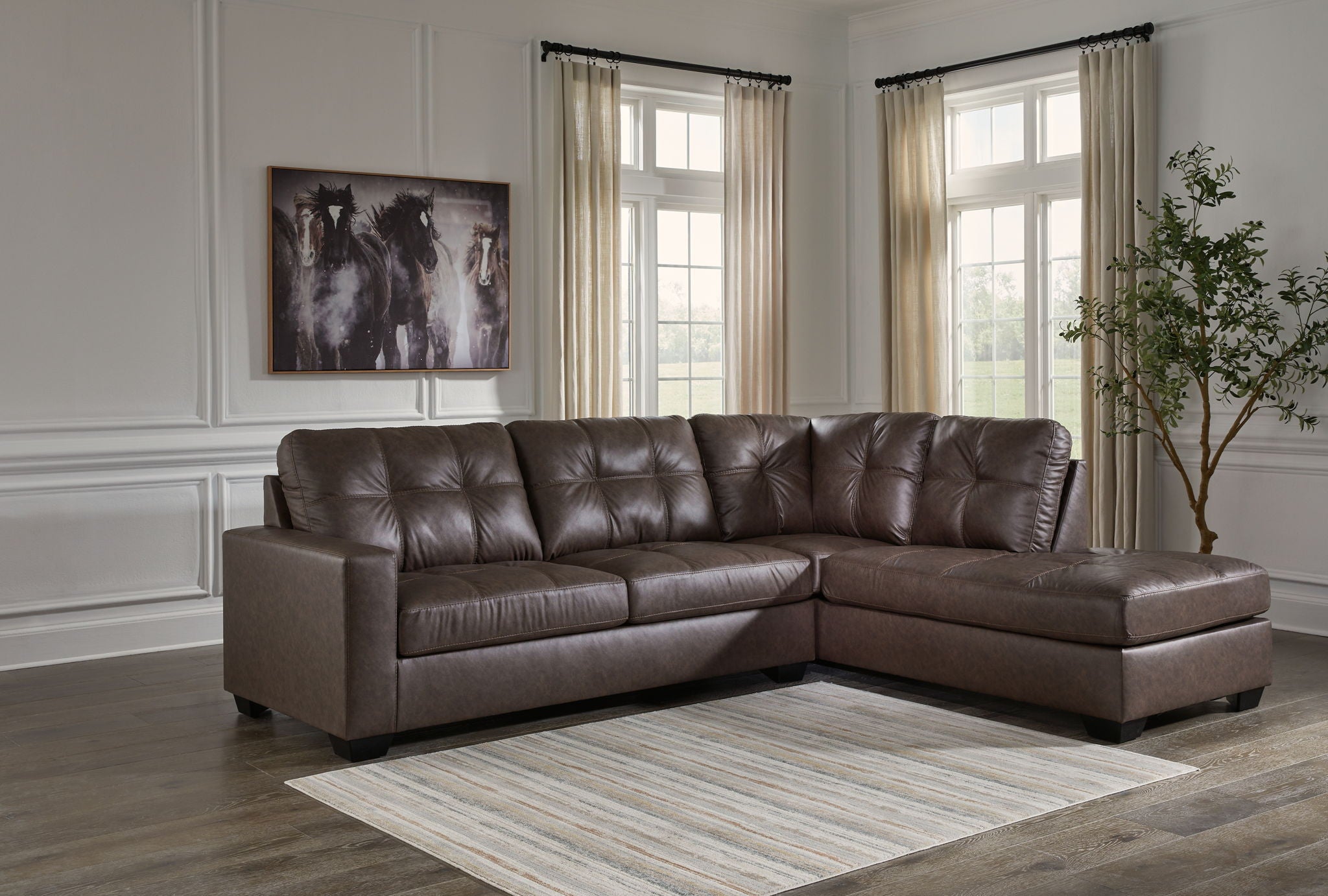 Barlin Mills - Sectional - Urban Living Furniture (Los Angeles, CA)