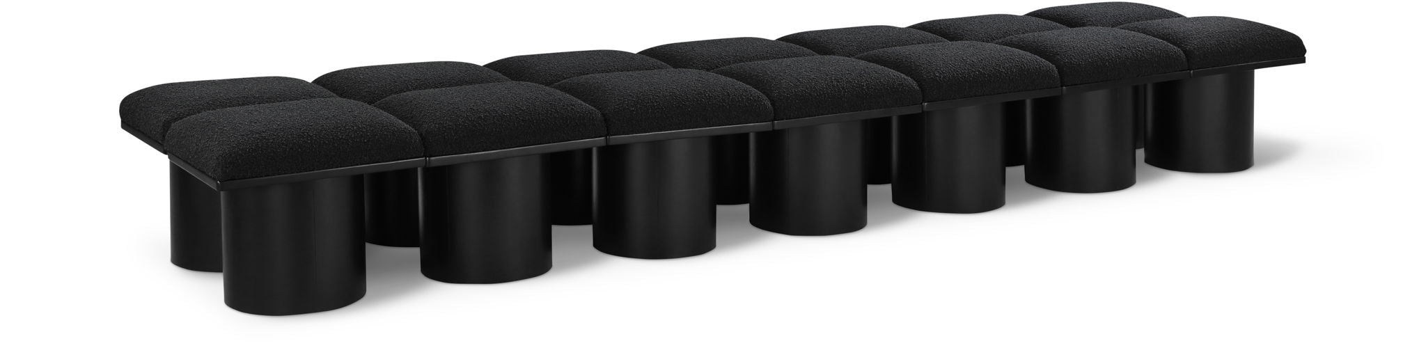 Pavilion - 14 Piece Modular Bench With Black Base - Urban Living Furniture (Los Angeles, CA)