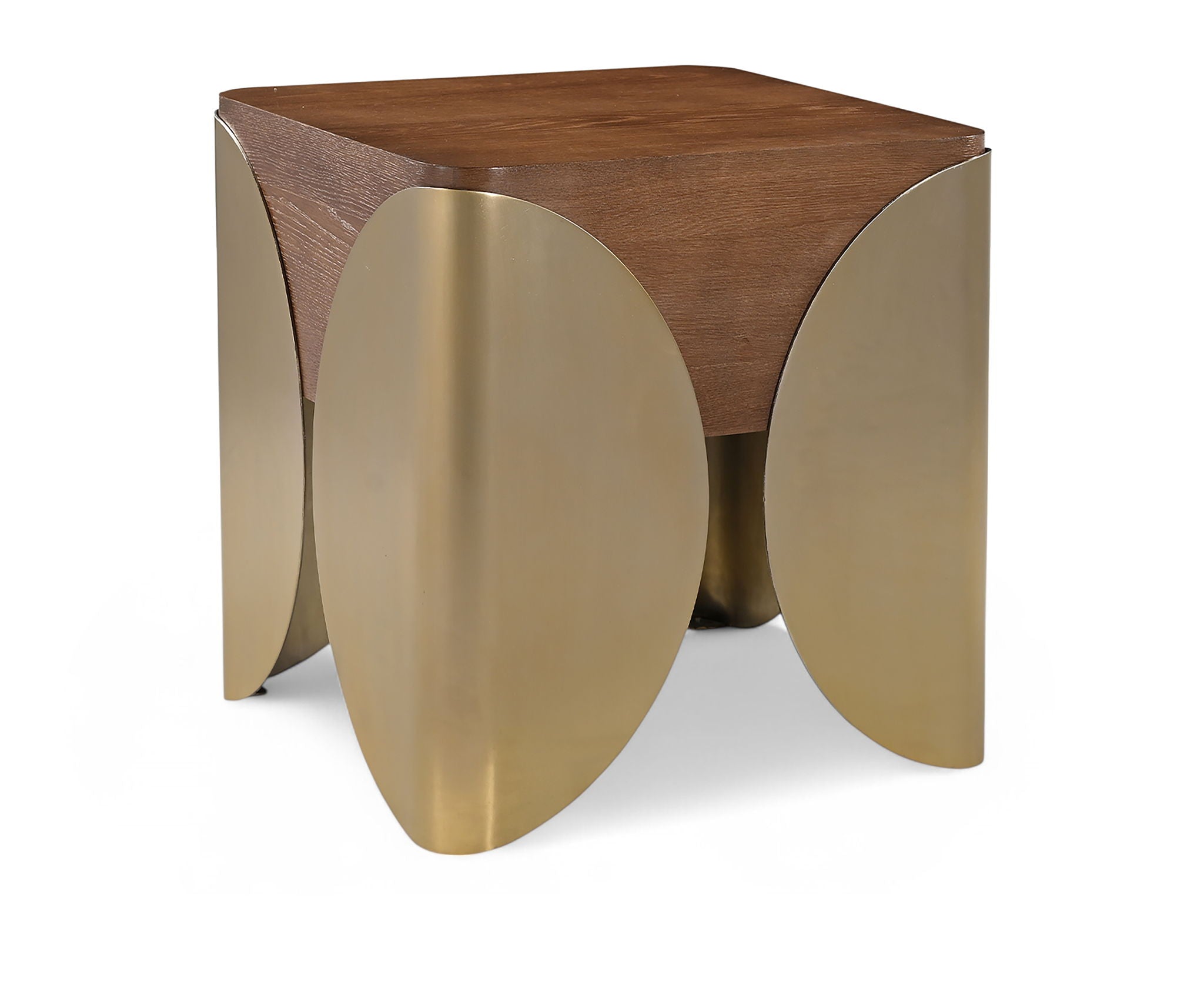 Cazari - Oak Wood And Iron Table - Urban Living Furniture (Los Angeles, CA)