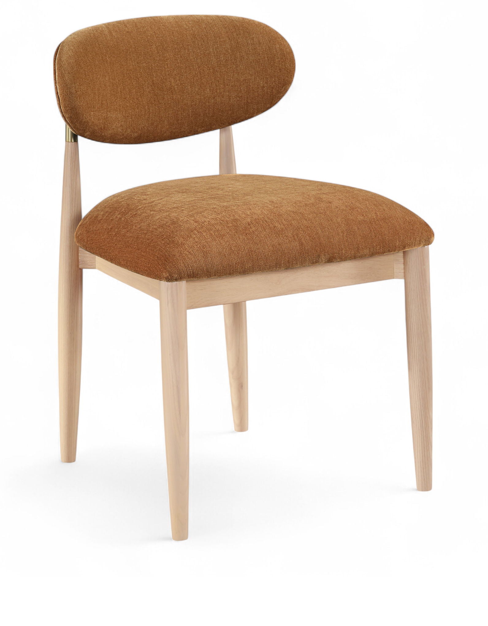 Riccio - Fabric Dining Side Chair (Set of 2) - Natural Frame - Urban Living Furniture (Los Angeles, CA)