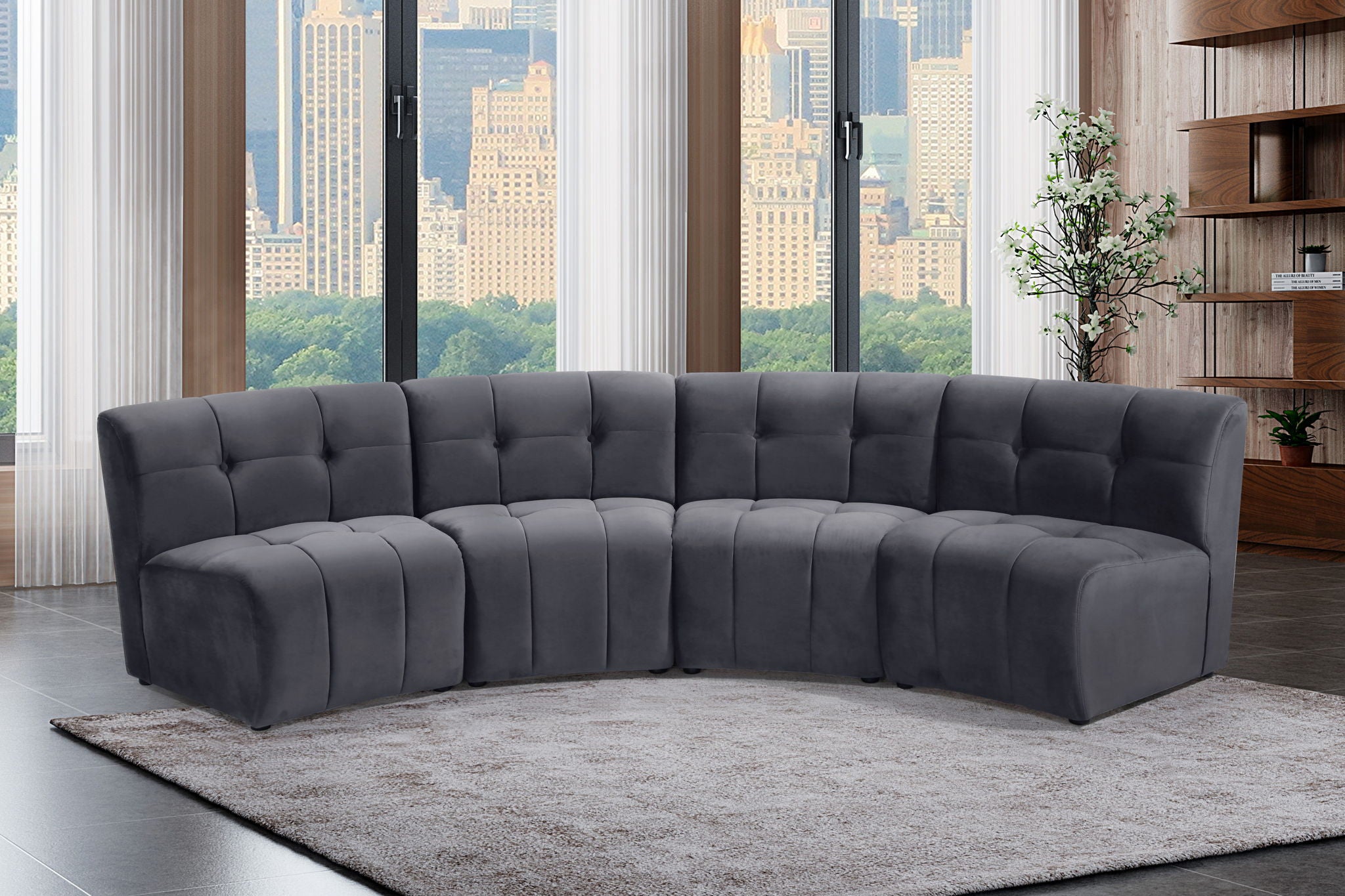 Limitless - 4 Pc. Modular Sectional - Urban Living Furniture (Los Angeles, CA)