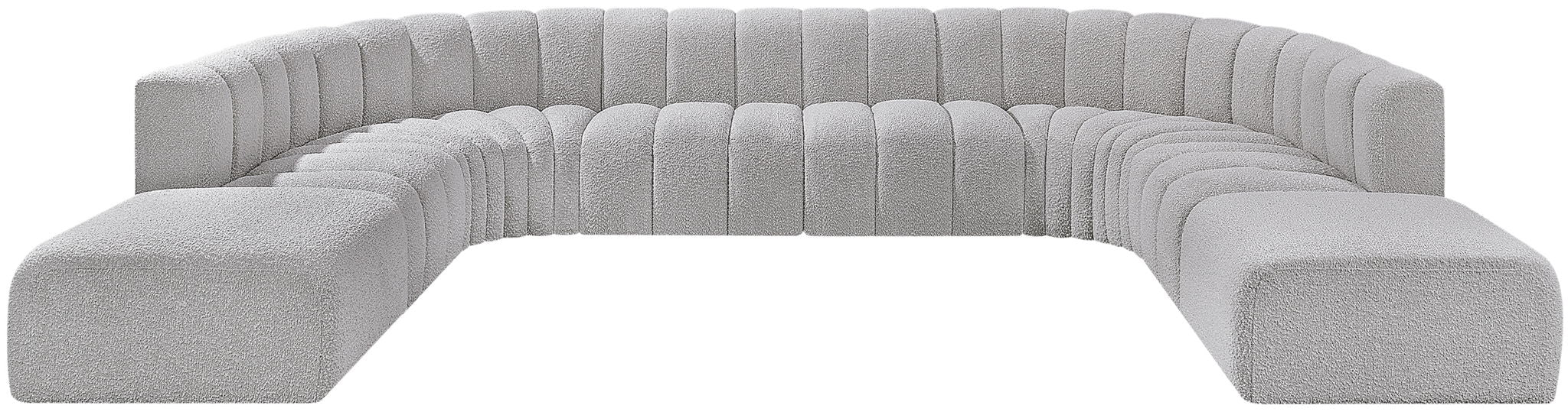 Arc - Boucle Fabric Modular Sectional - Urban Living Furniture (Los Angeles, CA)