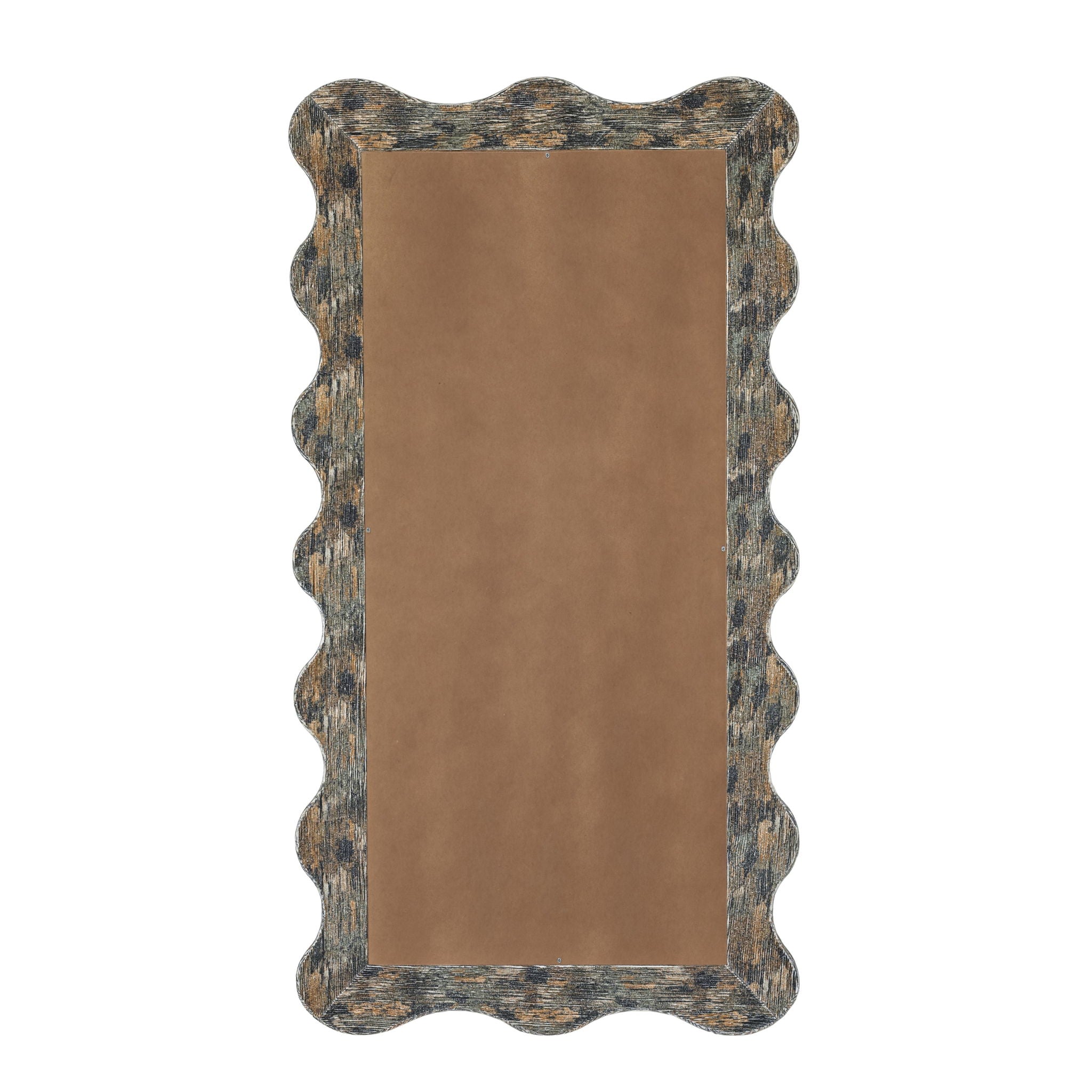 Charlene - 39" x 75" Squiggle Wall Mirror - Watercolor Print - Urban Living Furniture (Los Angeles, CA)