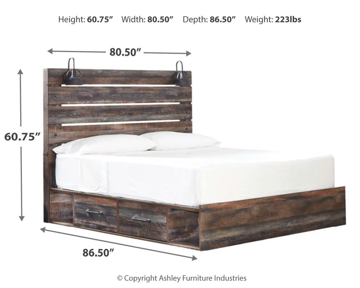 Drystan - Panel Bedroom Set - Urban Living Furniture (Los Angeles, CA)