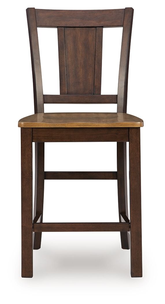Rylandeen - Barstool (Set of 2) - Light Brown / Dark Brown - Urban Living Furniture (Los Angeles, CA)