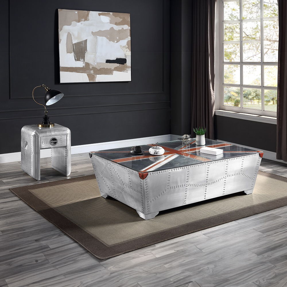 Brancaster - Coffee Table - Aluminum - Urban Living Furniture (Los Angeles, CA)