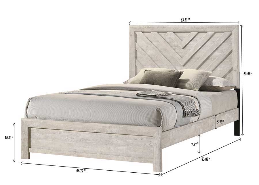 Valor - Panel Bed - Urban Living Furniture (Los Angeles, CA)