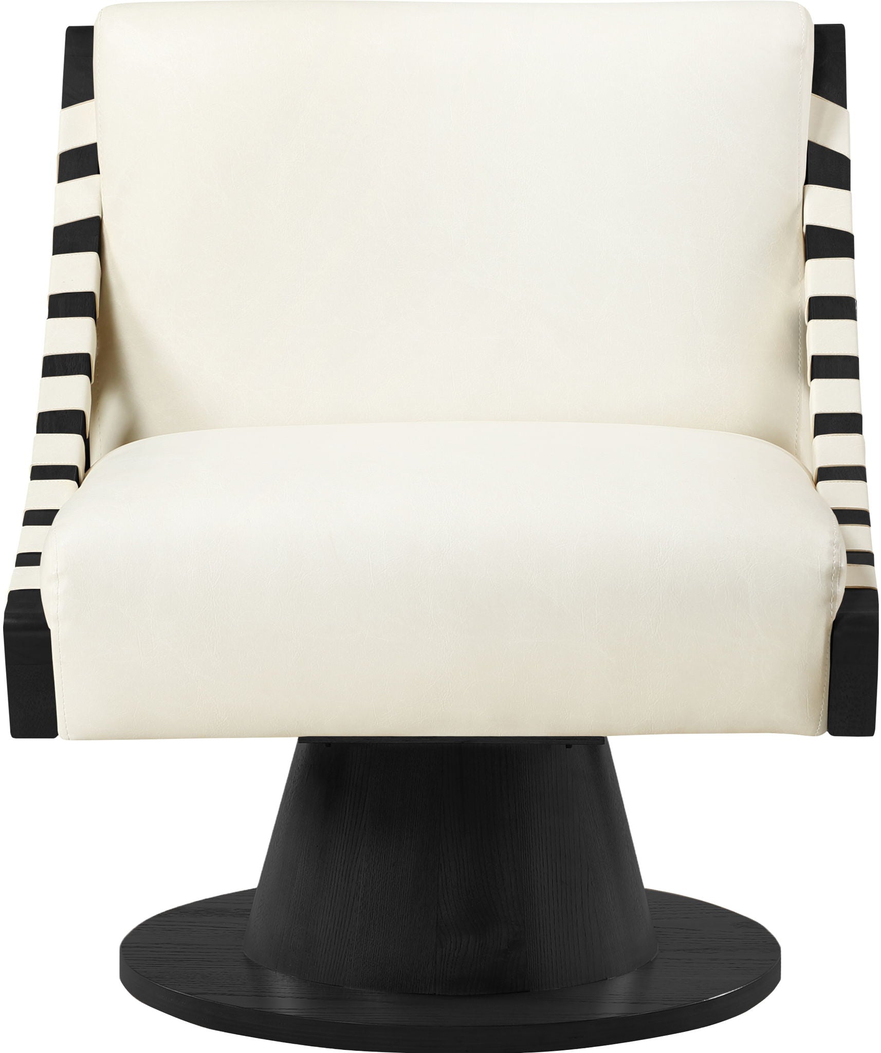 Millwin - Swivel Accent Chair With Black Base - Urban Living Furniture (Los Angeles, CA)