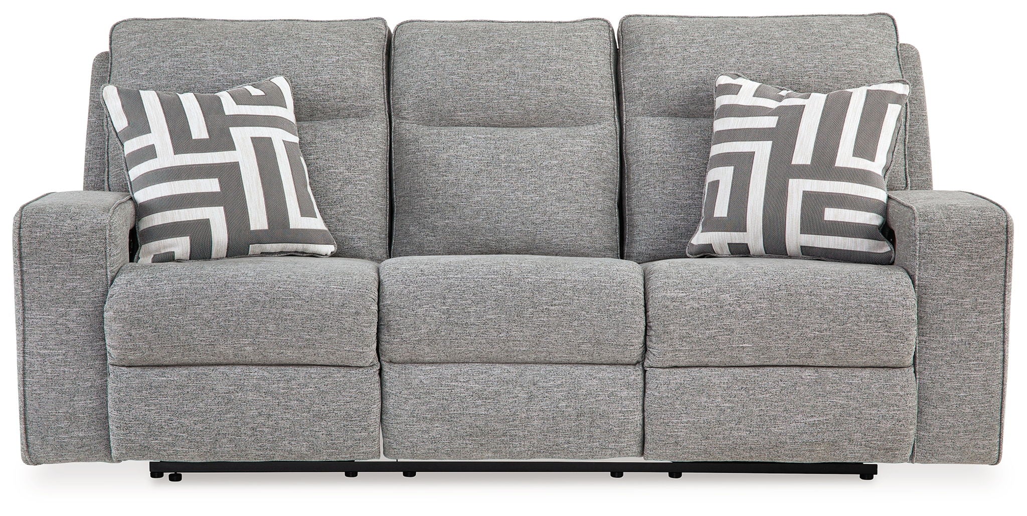 Biscoe - Pewter - Power Reclining Sofa With Adj Headrest - Urban Living Furniture (Los Angeles, CA)