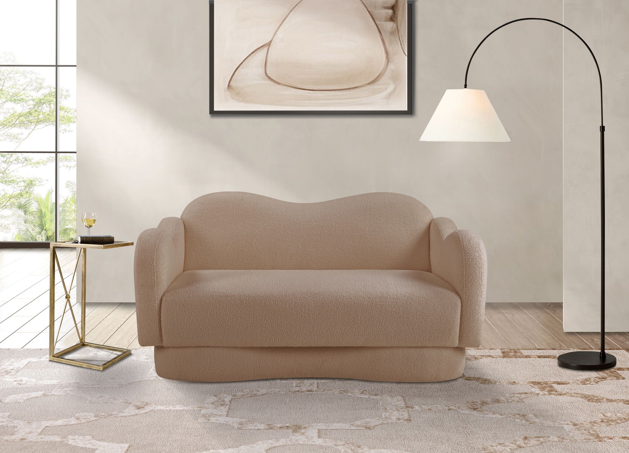 Bloom - Teddy Fabric Loveseat - Urban Living Furniture (Los Angeles, CA)