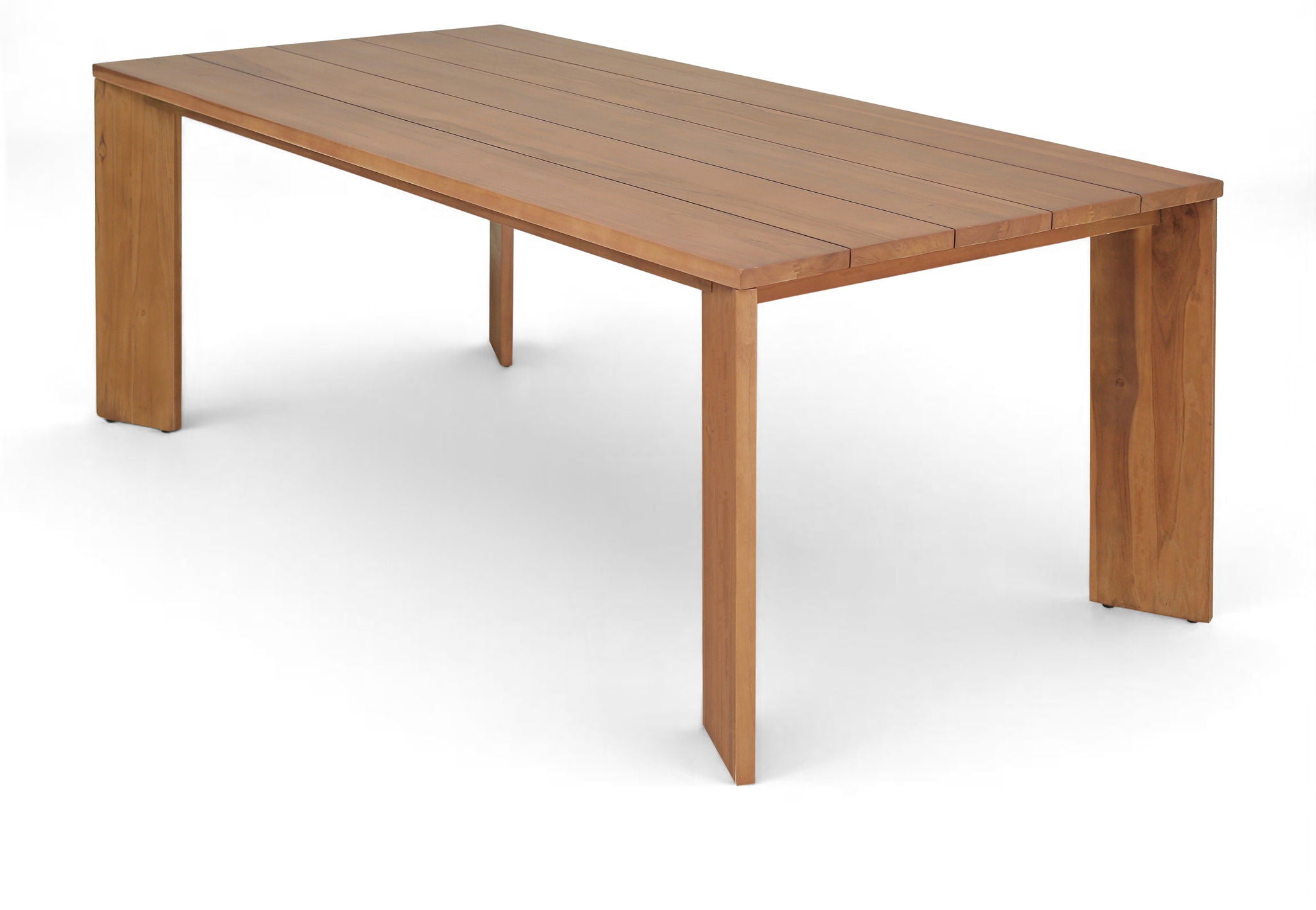 Mirella - Teak Wood 78.75" Outdoor Patio Dining Table - Natural - Urban Living Furniture (Los Angeles, CA)