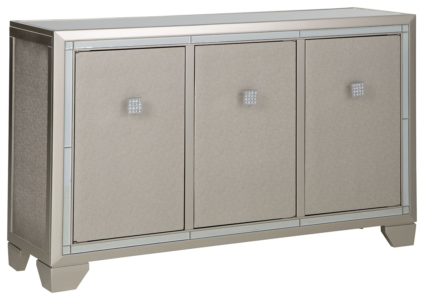 Chaseton - Champagne - Accent Cabinet - Urban Living Furniture (Los Angeles, CA)