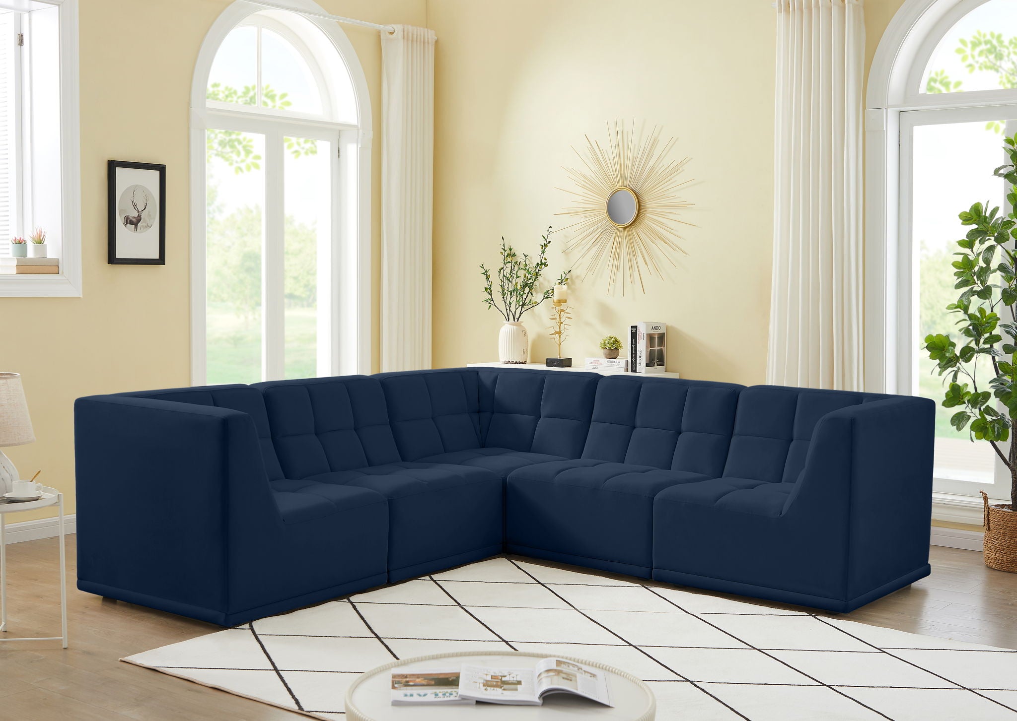 Relax - 5 Piece Modular Sectional - Urban Living Furniture (Los Angeles, CA)
