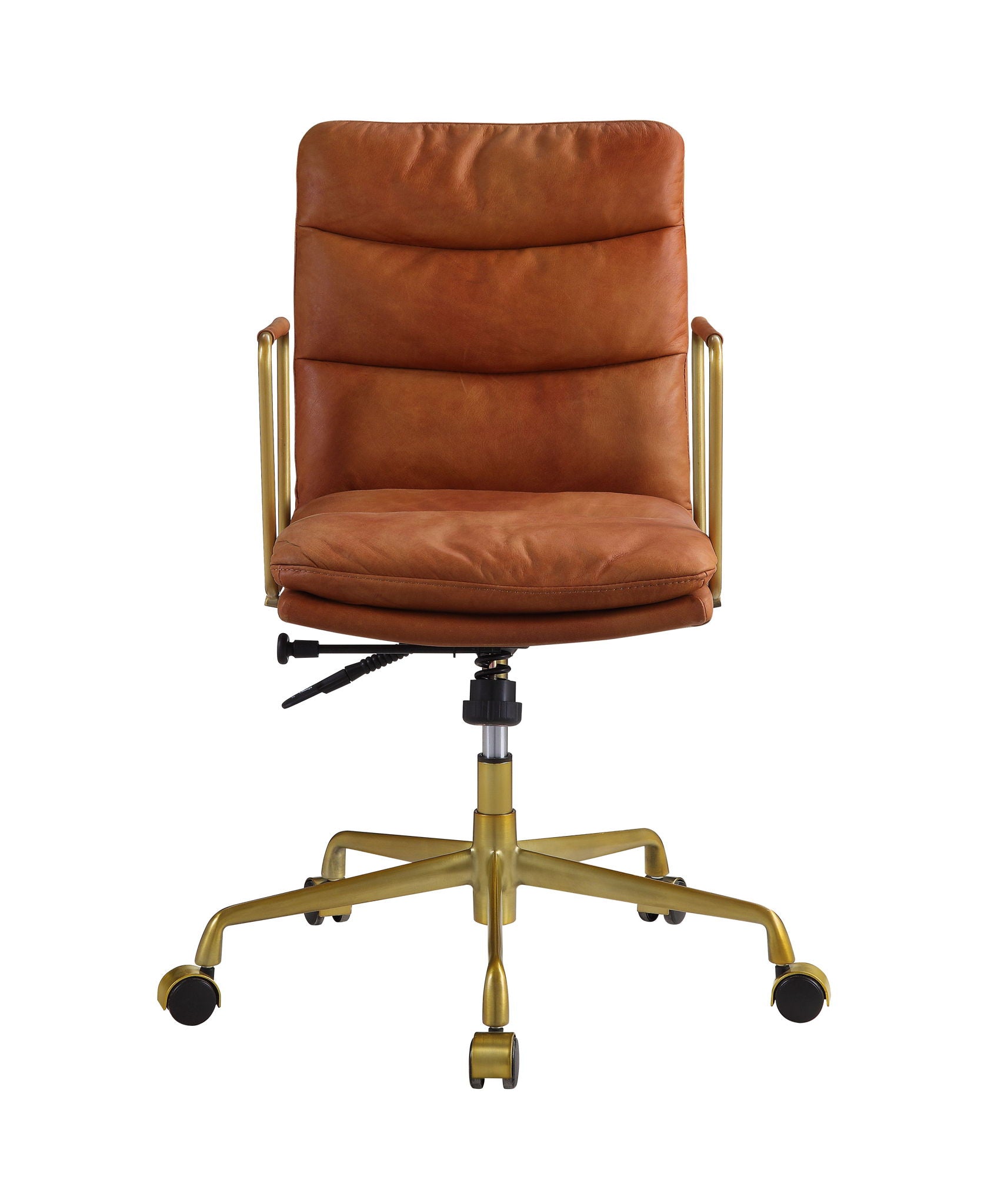 Dudley - Executive Office Chair - Rust Top Grain Leather - Urban Living Furniture (Los Angeles, CA)