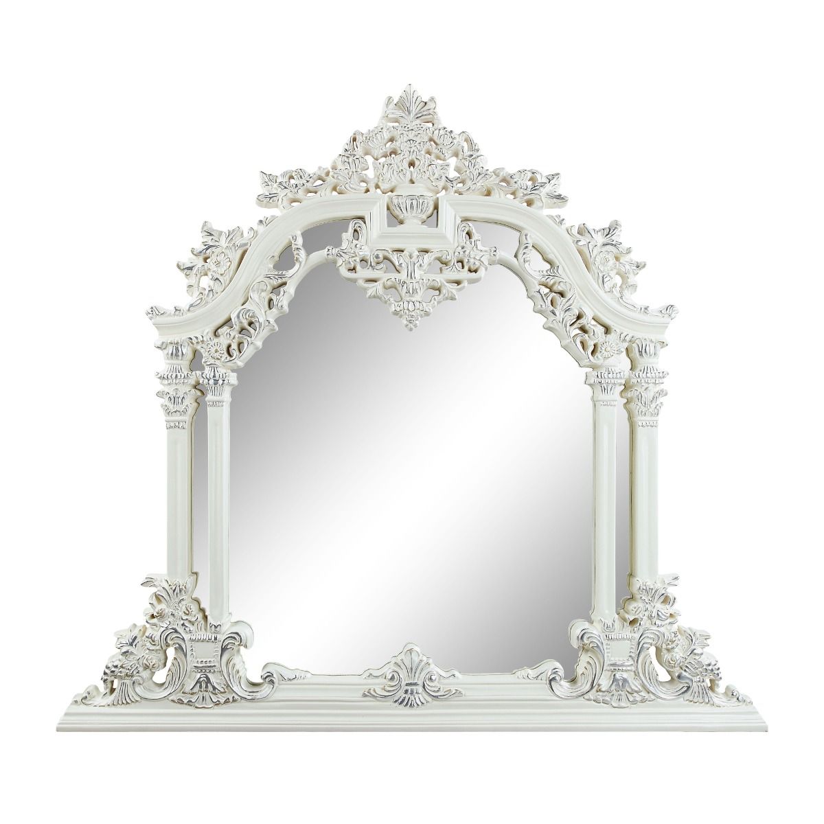 Vanaheim - 54" Mirror - Antique White - Urban Living Furniture (Los Angeles, CA)