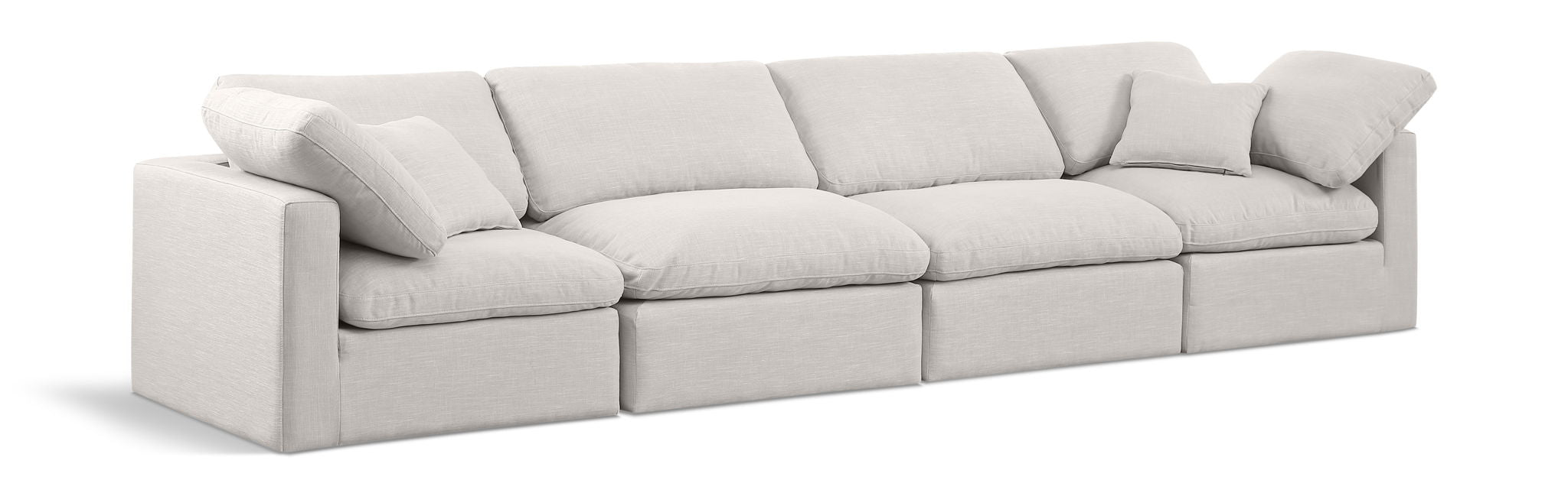Indulge - Linen 4 Seat Modular Sofa - Urban Living Furniture (Los Angeles, CA)