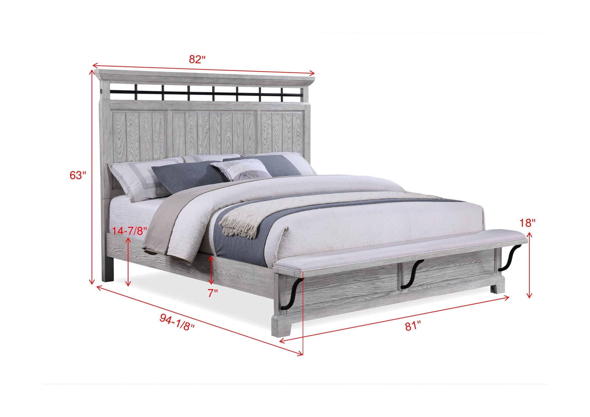 Beckett - Bed - Urban Living Furniture (Los Angeles, CA)