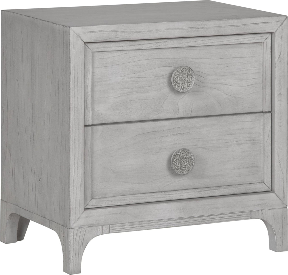 Boho Chic - Nighstand - Washed White