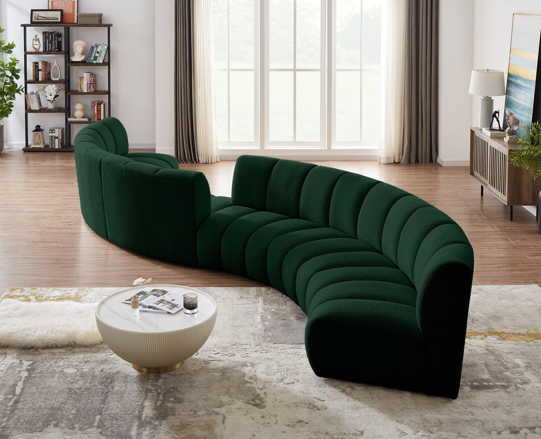 Infinity - 6 Piece Boucle Modular Sectional - Urban Living Furniture (Los Angeles, CA)