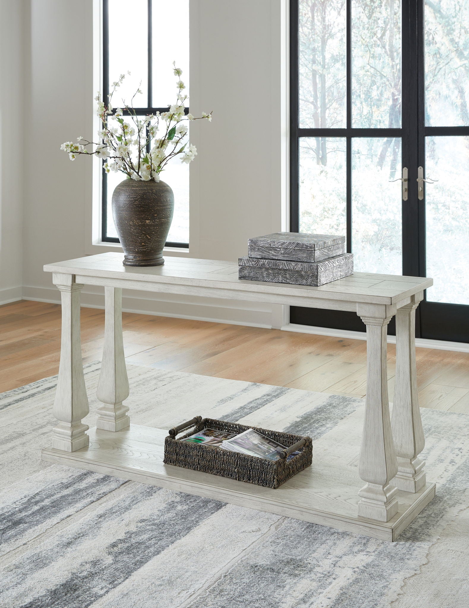 Arlendyne - Antique White - Sofa Table - Urban Living Furniture (Los Angeles, CA)