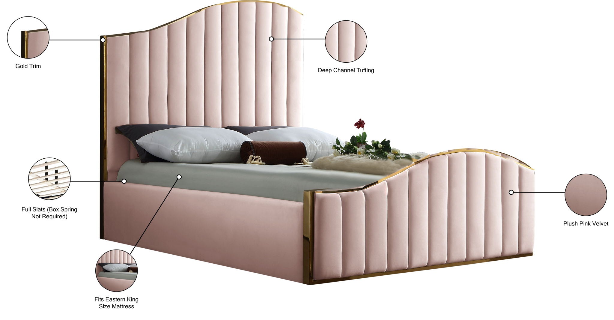 Jolie - Bed - Urban Living Furniture (Los Angeles, CA)