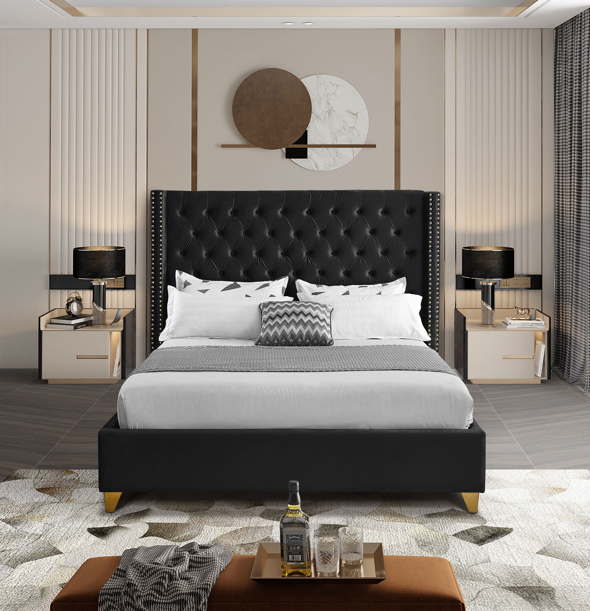 Barolo - Bed - Urban Living Furniture (Los Angeles, CA)