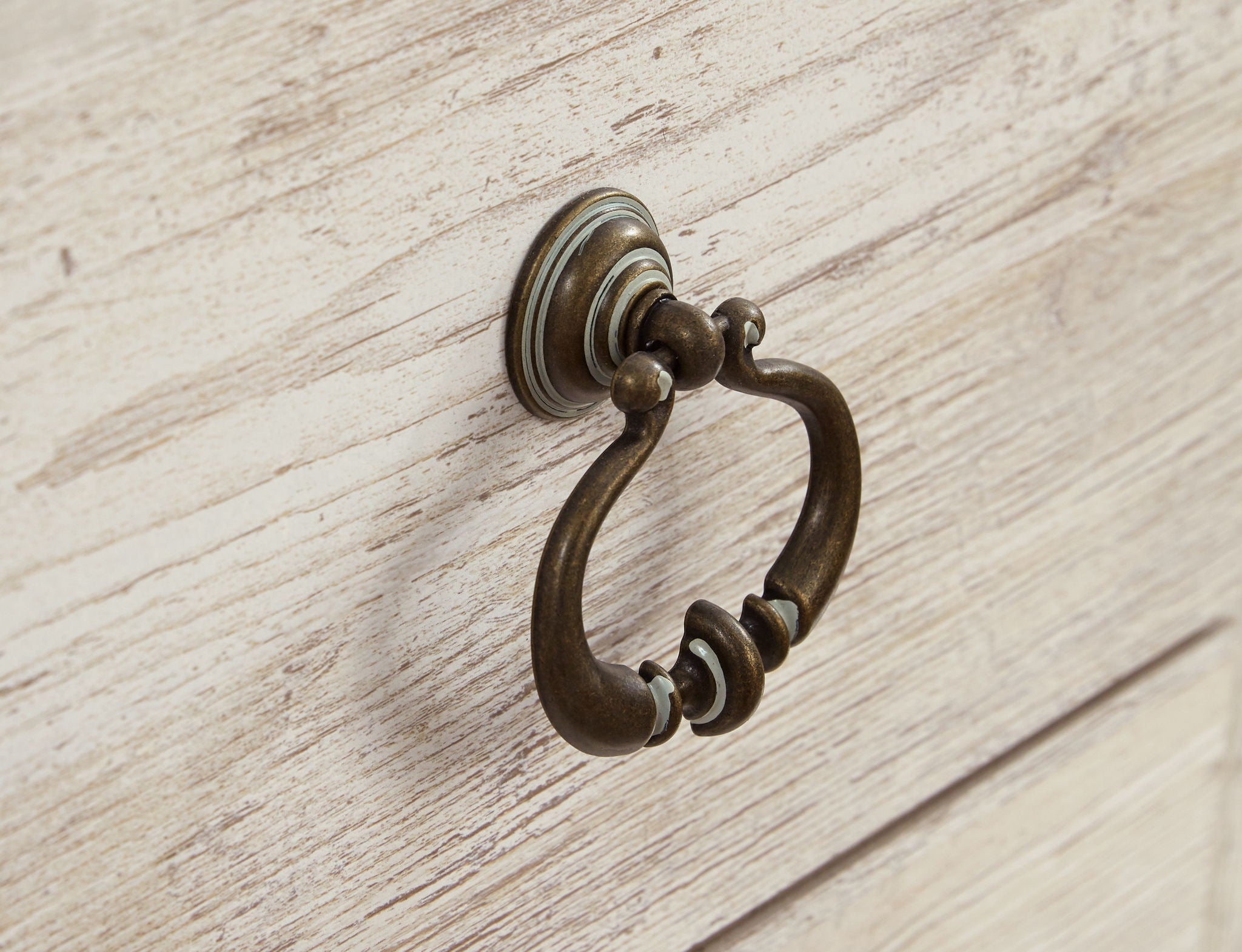 Willowton - Whitewash - 4-Piece Entertainment Center - Urban Living Furniture (Los Angeles, CA)