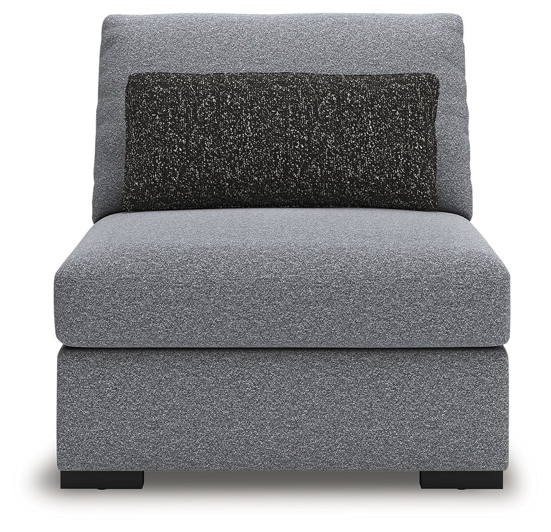 Bealton - Salt And Pepper - Armless Chair - Urban Living Furniture (Los Angeles, CA)