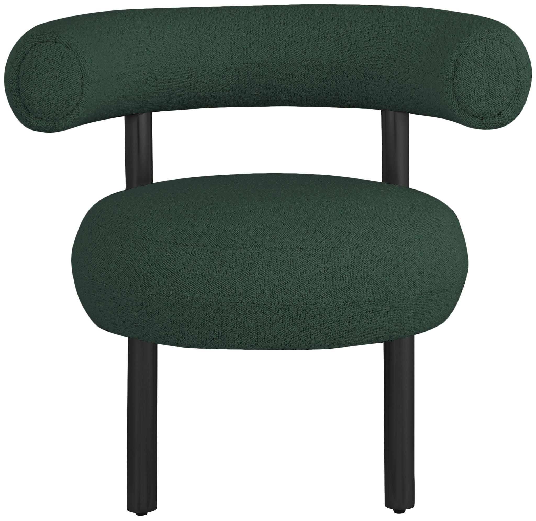 Bordeaux - Boucle Fabric Accent Chair With Black Legs - Urban Living Furniture (Los Angeles, CA)
