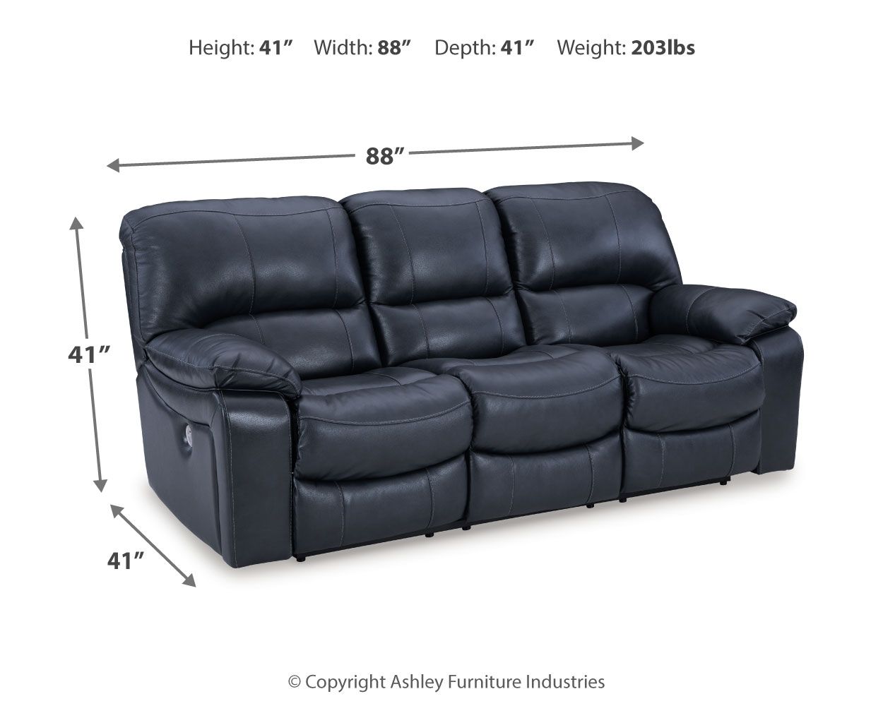 Leesworth - Reclining Sofa - Urban Living Furniture (Los Angeles, CA)