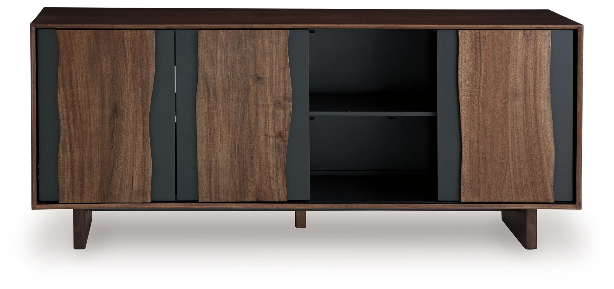Welby - Brown / Charcoal - Accent Cabinet - Urban Living Furniture (Los Angeles, CA)
