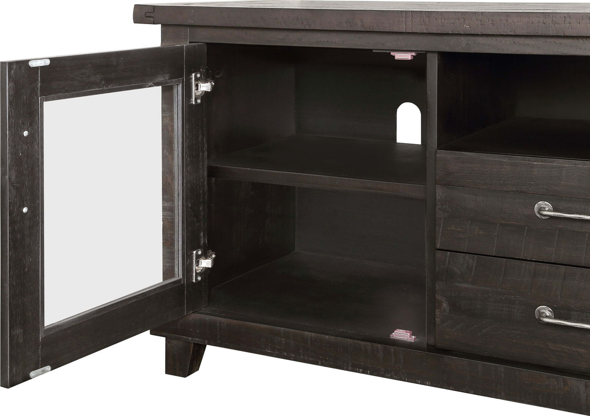 Yosemite - Solid Wood Two Drawer Media Console - Cafe