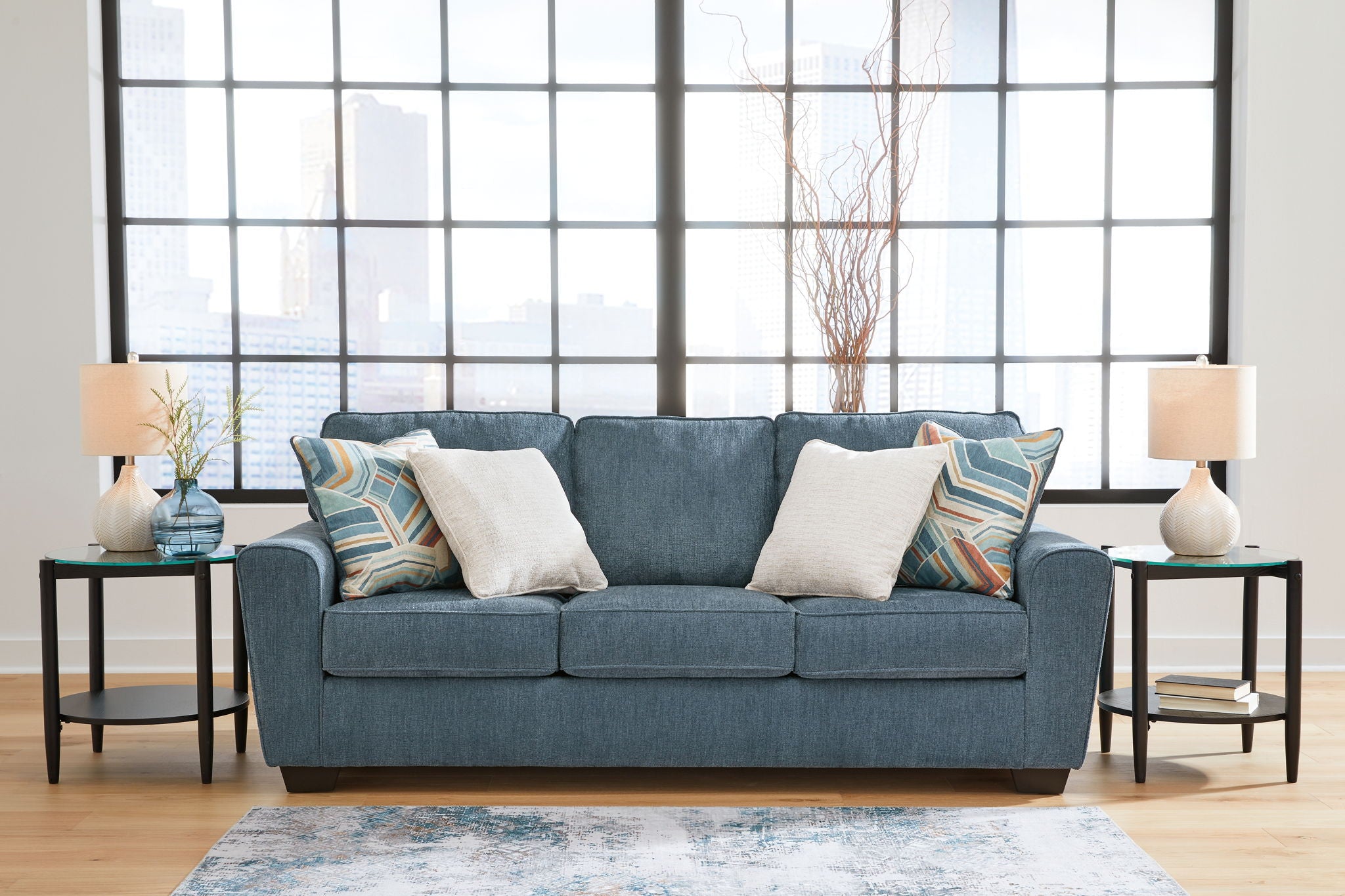 Cashton - Sofa - Blue - Urban Living Furniture (Los Angeles, CA)