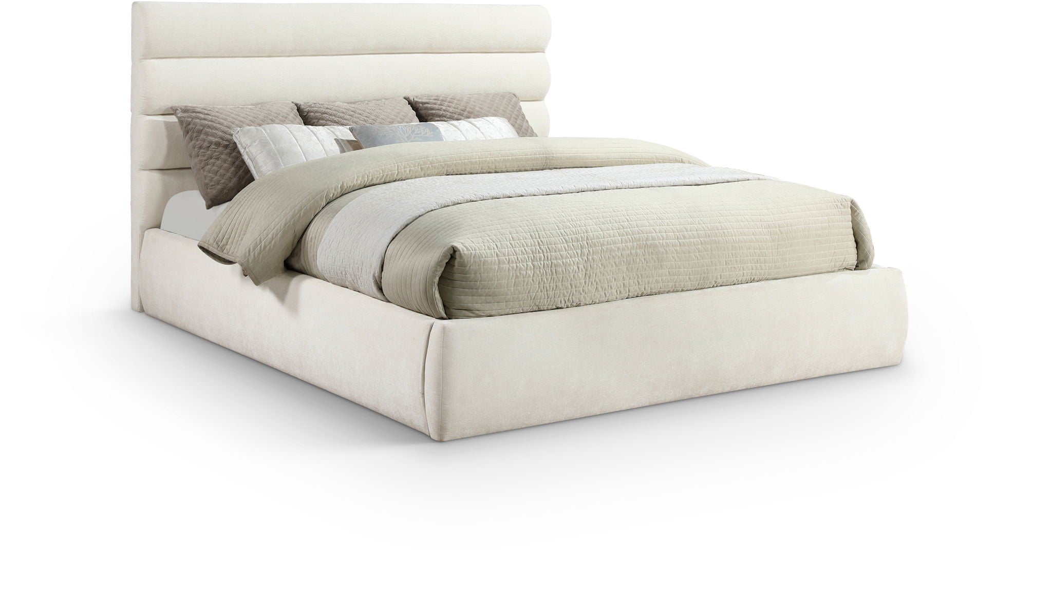 Adam - Chenille Fabric Bed With 52" Headboard - Urban Living Furniture (Los Angeles, CA)